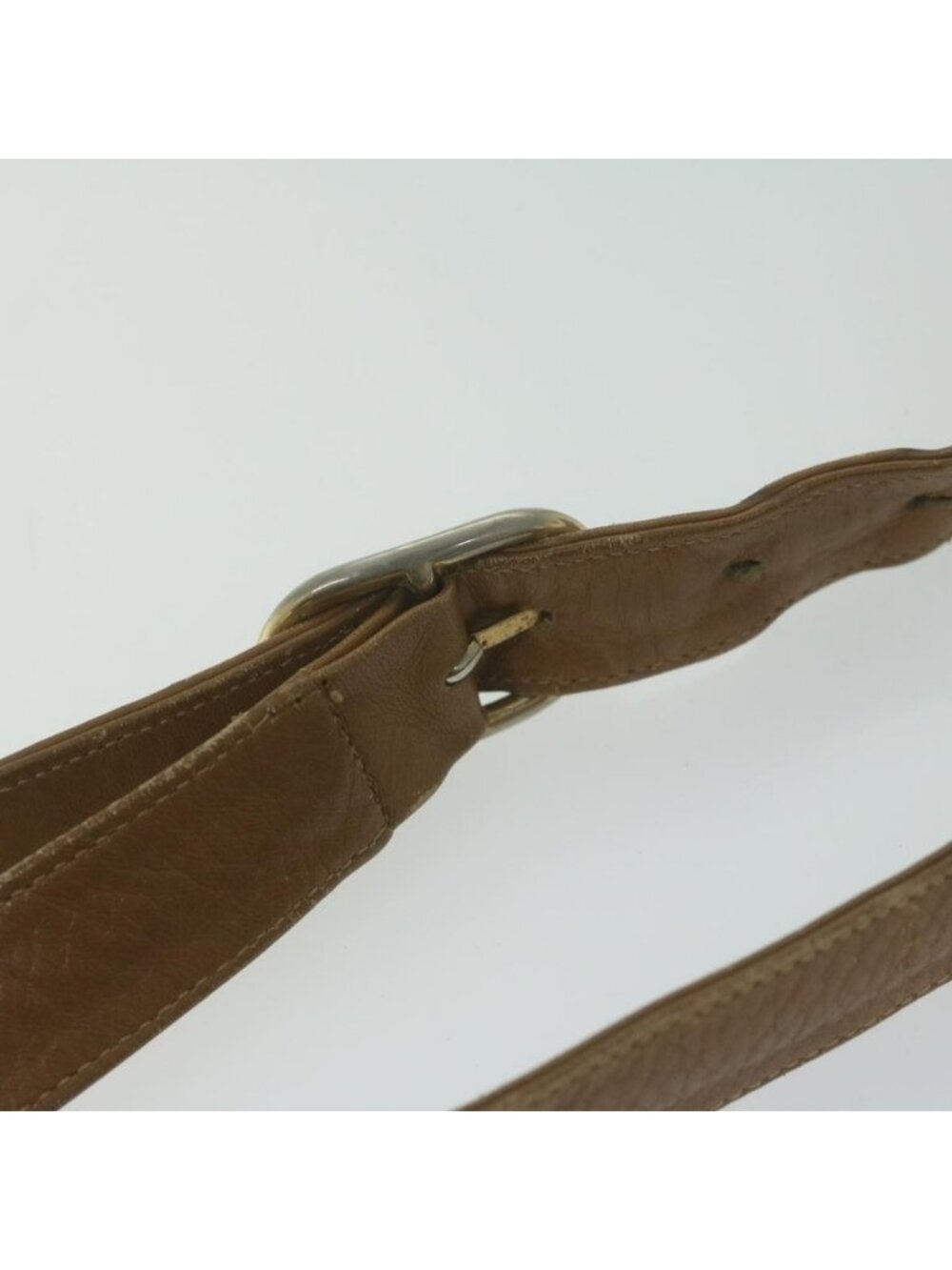 Authentic GUCCI Micro GG Canvas Shoulder Bag Beige Brown - Picture 16 of 16